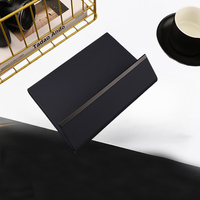 Carnet de notes de bureau avec logo personnalisé, journal flexible en PVC, papier personnalisable, haute qualité, format A5, fermeture magnétique, couture à la main