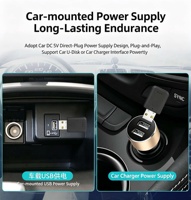 Adaptateur audio sans fil 5.3 pour voiture, écran LED, émetteur-récepteur AUX FM mains libres