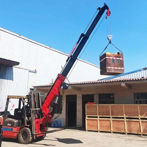 Forklift Vinç Hepsi Bir Arada Uçan Kol 3-5 Ton Katlanır Kol Küçük Hidrolik Kaldırma Kamyonu Vinci - Product Image 1