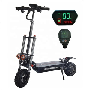Trottinette Électrique à Pneus Larges 11 Pouces, Moteur Puissant, <span class=keywords><strong>Amortisseur</strong></span> Hydraulique, 60V 38AH, Disponible en Stock en Europe et aux États-Unis - Product Image 6