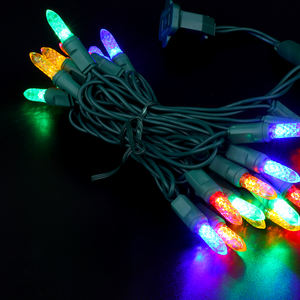 UL sertifikalı IP65 Mini M5 LED noel ışıkları için yeşil tel ve çoklu renkler ile su geçirmez açık ticari sınıf - Product Image 2
