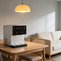 Distributeur d'eau filtrée moderne pour comptoir de cuisine, machine à café et eau chaude domestique