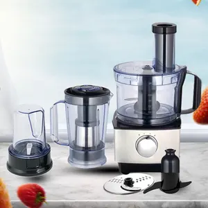 2023 Diskon Besar-besaran 7, Dalam 1 Penggiling Daging Rumah Tangga Blender Juicer Stainless Steel Otomatis Blender Pengolah Makanan/