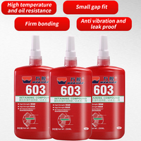 Adhésif anaérobie 603 résistant à l'huile, colle pour roulements haute température, 50 ml, construction et transport