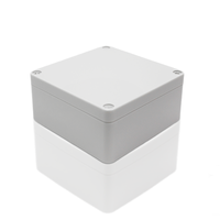 Boîtier étanche IP67, petit boîtier de jonction électrique extérieur en plastique ABS avec trous de fixation par vis, petit boîtier étanche