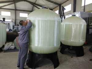 Than hoạt tính lọc tàu xử lý nước Lọc Cát trang trại hồ bơi FRP bể xử lý nước máy móc - Product Image 6