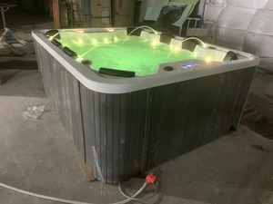 110-V-Whirlpool von <span class=keywords><strong>Spa</strong></span>-Herstellern 10-Personen-Schwimmbad mit Ozon-Hydrotherapie-<span class=keywords><strong>Home</strong></span>-<span class=keywords><strong>Spa</strong></span>-Badewanne für Massage im Freien - Product Image 5