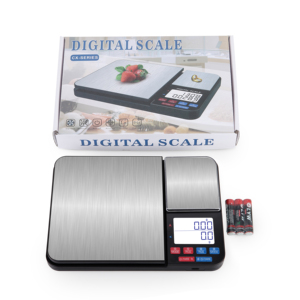 듀얼 플랫폼 디지털 주방 및 식품 저울, 1.1lb 및 5kg 의 정확한 용량, 스테인리스 스틸, 용기 기능, 자동 꺼짐 - Product Image 6