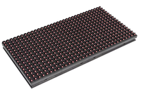 Modul LED DIP 320*160mm IP65 Warna Merah untuk Luar Ruangan P10 Satu Warna dengan SDK untuk Panel Layar LED Pesan Bergerak Toko Ritel
