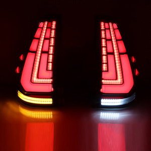 Spedking <span class=keywords><strong>LED</strong></span> Đèn hậu xe lần lượt tín hiệu ánh sáng phanh ánh sáng cho Toyota Prado 2003 2009 đuôi ánh sáng - Product Image 5
