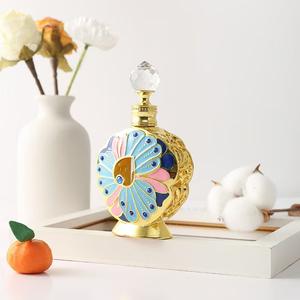 Rose <span class=keywords><strong>carte</strong></span> spot gros Moyen-Orient Dubaï style bouteille de parfum fleur du désert bouteille de parfum vendu en Europe et aux États-<span class=keywords><strong>Unis</strong></span> - Product Image 4