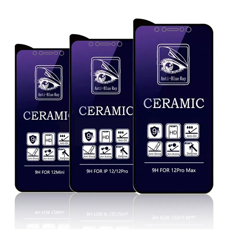 Ceramic Anti Blue Light Blocking Glasses Screen Protector For Samsung A52 A22 4G 5G For Xiaomi Black Shark Screen Guard