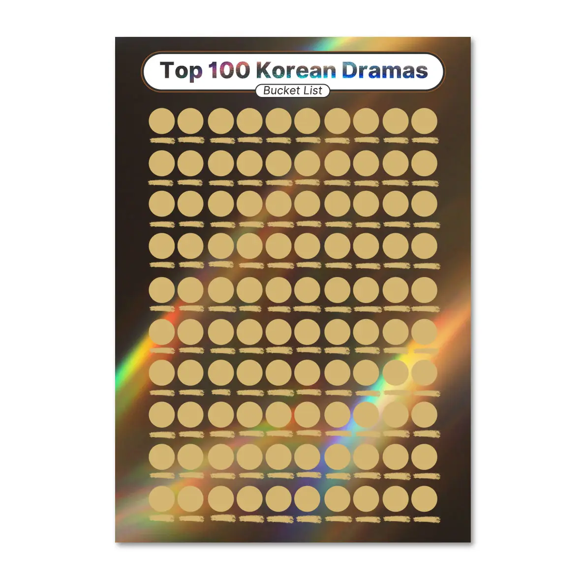Áp Phích Chống Xước 100 Tùy Chỉnh Thiết Kế Mới Áp Phích Kịch Hàn Quốc Áp Phích Trang Trí Phòng Kịch Hàn Quốc Áp Phích Chống Xước