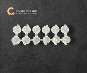 Venta al por Mayor de Envases de Plástico PP Vacíos de Alta Calidad de 4 ml para Pintura, Mini Contenedores Transparentes con Tapas para Manualidades y Arte - Product Image 3