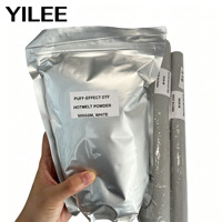 Poudre DTF 3D en relief pour transfert thermique sur vêtements, poudre adhésive thermofusible TPU blanche pour l'impression de t-shirts, vêtements de sport, casquettes, sacs