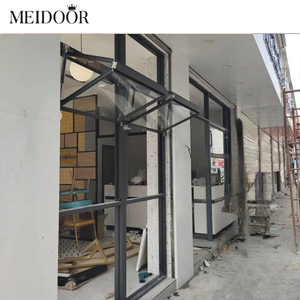 Nhiệm vụ nặng nề phá vỡ nhiệt accordion Bifold kính cửa sổ nội thất nhà nhôm gấp cửa sổ hiện đại Bifold cửa sổ - Product Image 3