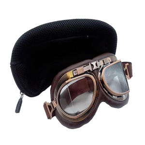 Lunettes de moto rétro vintage de style ancien personnalisées Lunettes pour moto - Product Image 6
