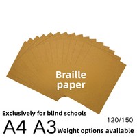 Papier Braille A3/A4 pour la pratique de l'écriture aux malvoyants, étudiants aveugles – Vente directe usine, large gamme, usage scolaire, pur