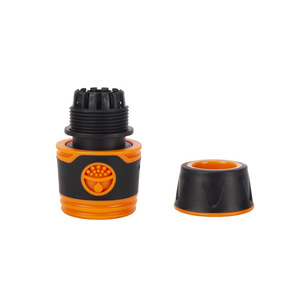Conector de agua para jardín Huabangshi, de plástico roscado de 12 mm, conexión rápida para accesorios de manguera, fácil de instalar - Product Image 1