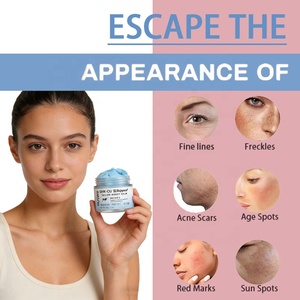 Baume hydratant pour la peau au suif de bœuf nourri à l'herbe, au miel, à la marque privée, halal, crème au peptide de cuivre bleu GHK-Cu pour le visage - Product Image 3