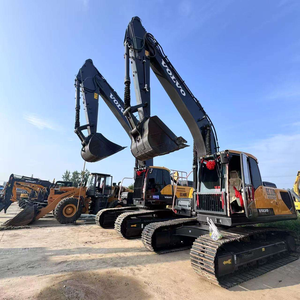 Excavadora de orugas de alto rendimiento Volvo EC220 usada de 22 toneladas con excavadora de cubo a la venta - Product Image 3