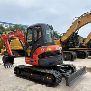 รถขุดขนาดเล็ก Kubota U55-4 มือสอง ระบบไฮดรอลิก แบบตีนตะขาบ ใช้งานน้อย ราคาถูก ขาย - Product Image 6