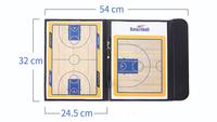 EB 6149 haute qualité pliable magnétique basket-ball entraîneur conseil Portable PU cuir équipement d'entraînement ballon d'exercice