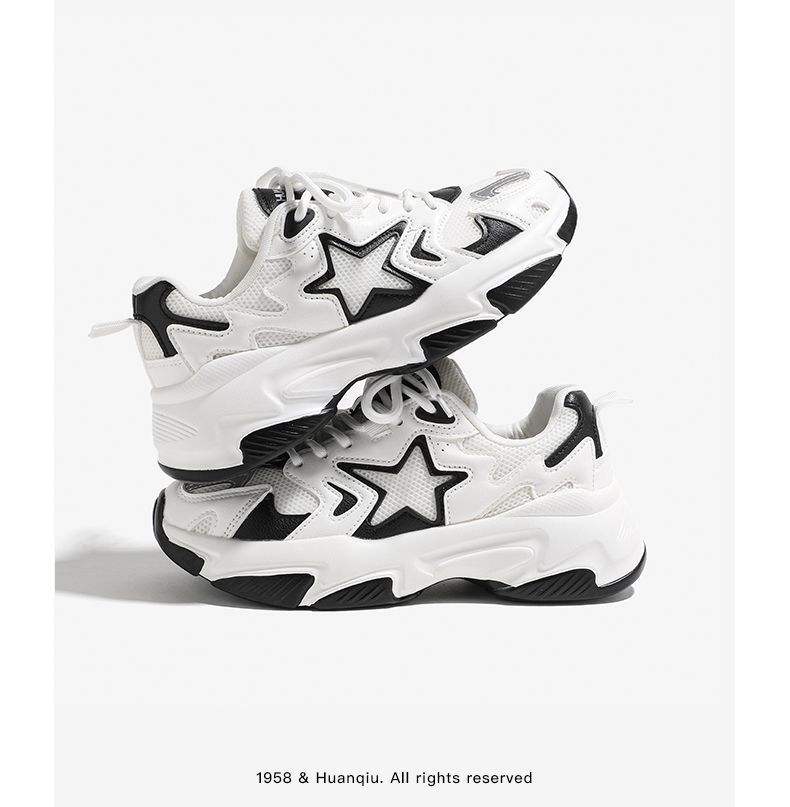 Huanqiu Hh2357 Women's Breathable Mesh Lace-up Sneakers Oem