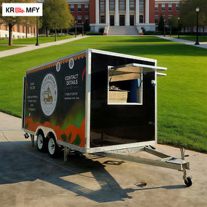 Remolque ahumador cuadrado para barbacoa con certificación DOT VIN CE, equipo completo para parrilla de leña, catering al aire libre, camión de comida callejera - Product Image 3