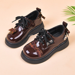 Meisjesmode Joker Princess schoenen voor lente 2026, zachte zool, waterdicht, antislip, vetersluiting, geschikt voor alle seizoenen - Product Image 3