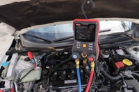 Manomètre numérique UNI-T UT336E KIT avec pinces de température sans fil, plage de mesure 0,000-0,150 bar