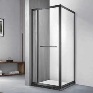 80x80mm vassoio rettangolare di aspetto quadrato scorrevole stile aperto in alluminio impermeabile cabina doccia per ragazzi ragazze fatte di tacchino - Product Image 3