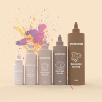 Bouteille de sauce en plastique sans BPA 2oz 4oz 6oz 8oz 16oz recyclable écologique pour savon liquide shampooing produits cosmétiques