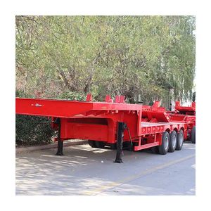 Remolque de plataforma baja hidráulica de 1-2 toneladas para trabajo pesado con cuello de cisne, 12.5x2.5x1.5m, Shandong Fengniao - Product Image 6