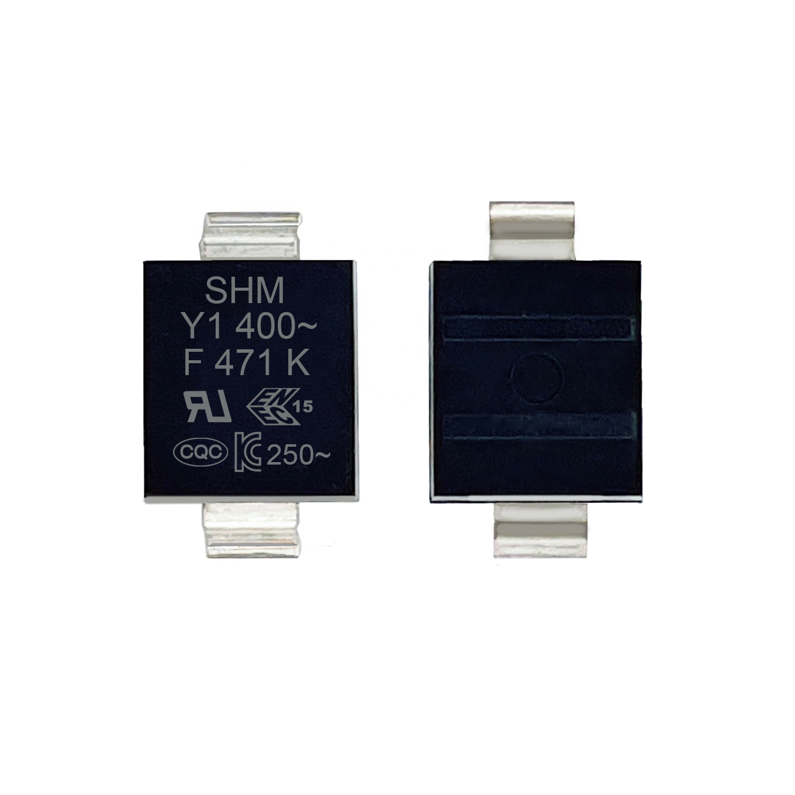 Китайский завод, большой запас, хорошее качество, защитный Керамический дисковый конденсатор 470 ПФ 400 В переменного тока Y5P для SMD, защитный конденсатор