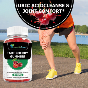 Customized Tart Cherry Gummies Sleep Immune Support Joint Support Boosts Energy Support Joint Comfort and Antioxidant - Product Image 6