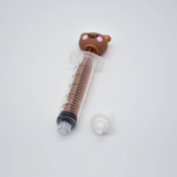 Seringue nasale réutilisable de 10 ml avec embout en forme d'animal de dessin animé, dispositif de lavage nasal portable pour enfants