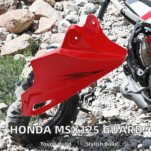 Motorefit pour ABS Plastique Petit Monster Mini Modification Cache de guidage inférieur pour <span class=keywords><strong>scooter</strong></span> MSX125 Capot moteur - Product Image 2