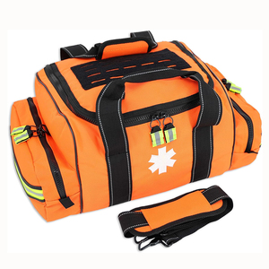 Emergency <b>Bag</b> Multi Compartment Quick Access Zipper Design Lightweight Waterproof <b>Medical</b> Supply Storage Kit Household Summer - Product Image 1