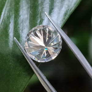 Moissanita sintética creada en laboratorio, corte brillante, piedra suelta de 6 mm a 10 mm, moissanita suelta de corte redondo - Product Image 3