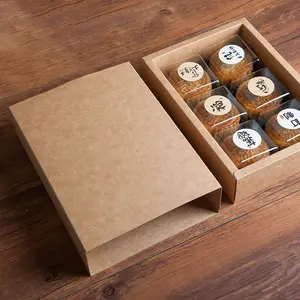 ריק קופסות מתנת ממתקים שוקולדים סיטונאי קרטון נייר אריזת מתנה חבילה בעבודת יד
