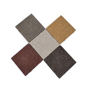 Wasserdurchlässiger Ton-Pflasterblock für Außenprojekt Platz Bürgersteig Straße Führung Blindstraße gesinterter Pflastengarten - Product Image 4