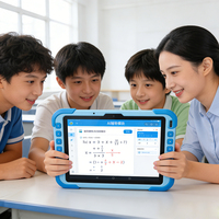 Tableta Educativa Android ODM de 10.1 Pulgadas para Niños, WIFI 4G LTE, Pantalla AG AF con Lápiz Óptico para Educación, Tableta PC de Aprendizaje Personalizado