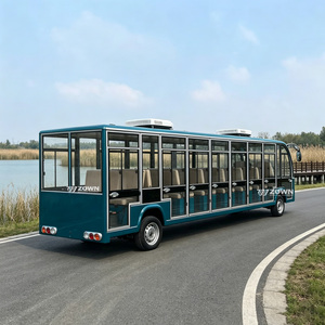 Bus électrique de tourisme à châssis léger, conception écoénergétique, autocar de tourisme pour le transport panoramique sur de courtes distances - Product Image 1