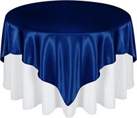 Nappe carrée en satin de 72 pouces, couleur vert sauge, sans plis, pour la décoration de table de fête, de mariage ou de banquet