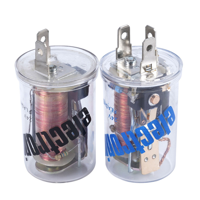 New 12V 2 Pin High Quality SKYEARTH Universal Fit LED Flasher Relay