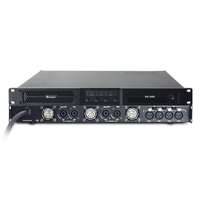 4 Channel Amplifier 1000 Watts Professional Power