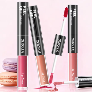 MLM Customized Dual End Peel Off <b>Lip</b> Glaze Matte <b>Lip</b> Liner Waterproof NonTransfer Hydrating Plumping <b>Lip</b> Stain Peel off <b>lip</b> tint - Product Image 2