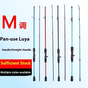 1,65 M 1,8 M 2,1 M Nieuwe Lange Giethengel Giethandvat Holle Article Kunstaas Comfortabele Draaiende Hengel - Product Image 2