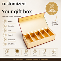 Caja de cartón de lujo ecológica con logotipo impreso laminado personalizado, base y tapa de papel para regalo, para cosméticos y alimentos.